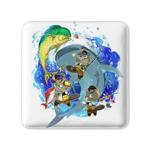 پیکسل مربعی بازی انیمال کراسینگ (Animal Crossing)