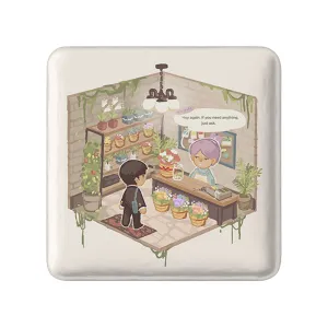 پیکسل مربعی بازی انیمال کراسینگ (Animal Crossing)