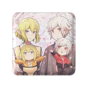 پیکسل مربعی بل و ریو انیمه دانماچی