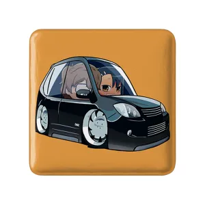 پیکسل مربعی ناگاتارو و نائوتو انیمه ناگاتورو