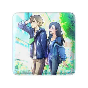 پیکسل مربعی ناگاتارو و نائوتو انیمه ناگاتورو