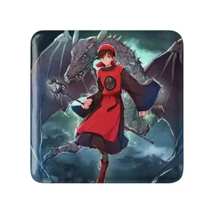 پیکسل مربعی بازی دراگون کوئست (Dragon Quest)