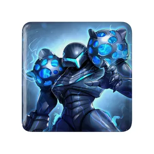 پیکسل مربعی بازی متروید (Metroid)