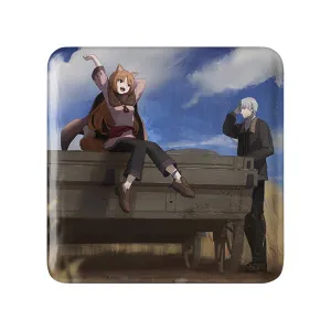 پیکسل مربعی هولو و کرافت انیمه ادویه و گرگ