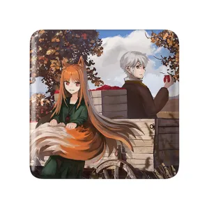 پیکسل مربعی هولو و کرافت انیمه ادویه و گرگ