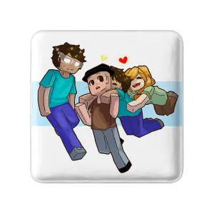 پیکسل مربعی بازی ماینکرافت (Minecraft)
