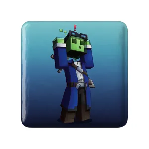 پیکسل مربعی بازی ماینکرافت (Minecraft)