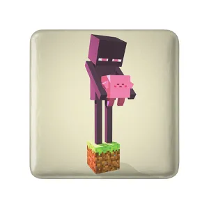 پیکسل مربعی بازی ماینکرافت (Minecraft)