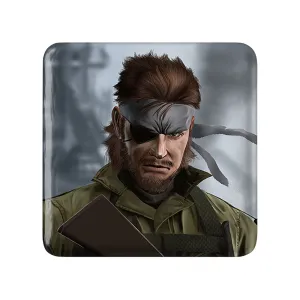 مگنت مربعی بازی متال گیر (Metal Gear)