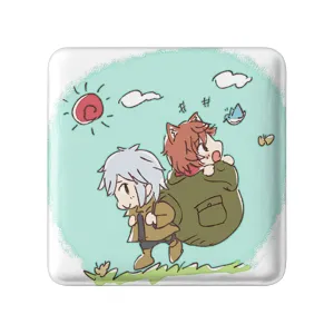 مگنت مربعی بل و لیلی انیمه دانماچی