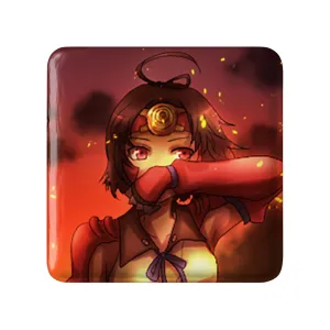 مگنت مربعی مومی انیمه کابانری (Kabaneri)