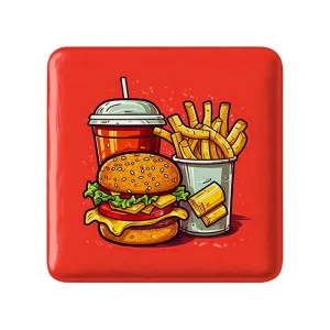 مگنت مربعی فست فود (Fast Food)