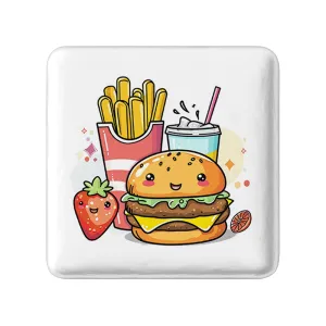 مگنت مربعی فست فود (Fast Food)