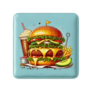 مگنت مربعی فست فود (Fast Food)