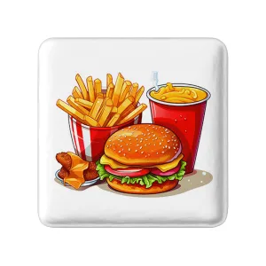 مگنت مربعی فست فود (Fast Food)