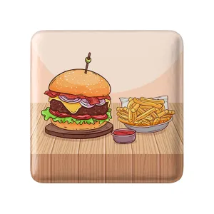 مگنت مربعی فست فود (Fast Food)