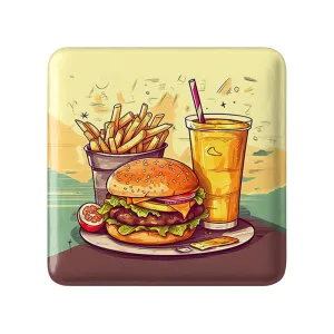 مگنت مربعی فست فود (Fast Food)