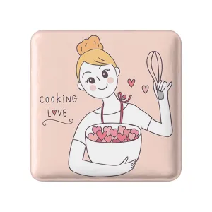 مگنت مربعی کیک و شیرینی پزی