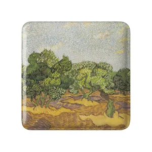 مگنت مربعی درختان زیتون ونسان ونگوگ (Van Gogh)