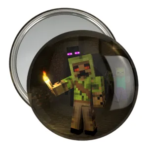 آینه جیبی بازی ماینکرافت (Minecraft)