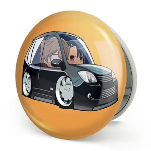 آینه تاشو ناگاتارو و نائوتو انیمه ناگاتورو