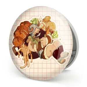 آینه تاشو سنشی انیمه خوشمزه در سیاه چال