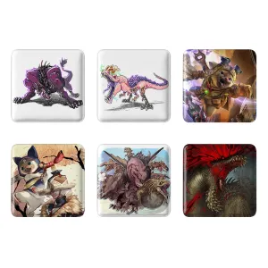 پیکسل مربعی شکارچی هیولا (Monster Hunter)