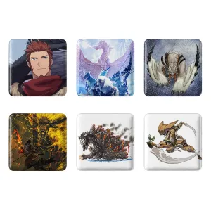 پیکسل مربعی شکارچی هیولا (Monster Hunter)