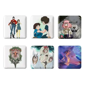 پیکسل مربعی پرنسس مونونوکه (Mononoke)