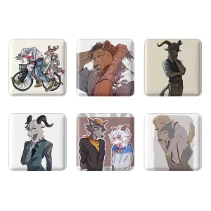 مگنت مربعی بیستارز (Beastars)
