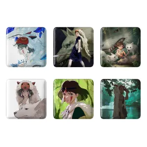 مگنت مربعی پرنسس مونونوکه (Mononoke)