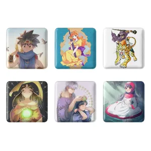 مگنت مربعی دراگون کوئست (Dragon Quest)
