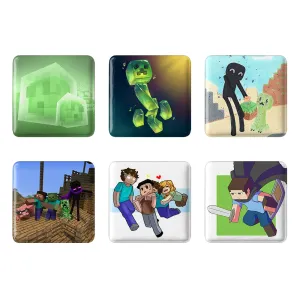پیکسل مربعی بازی ماینکرافت (Minecraft)