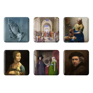 مگنت مربعی آثار نقاشان معروف