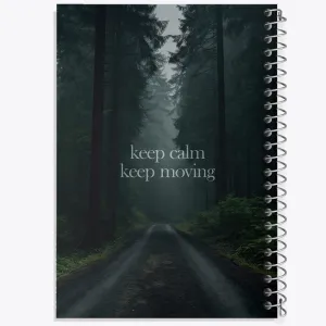 دفتر Keep Calm Keep Moving