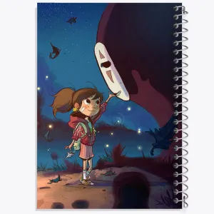 دفتر انیمه شهر اشباح (Spirited Away)