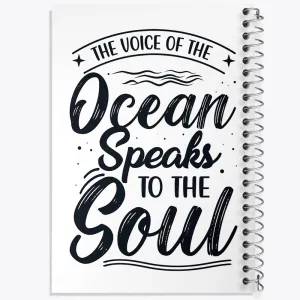 دفتر Ocean Speaks To The Soul