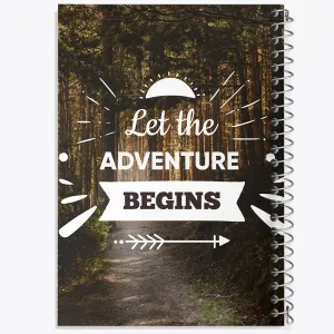 دفتر Let The Adventure Begins