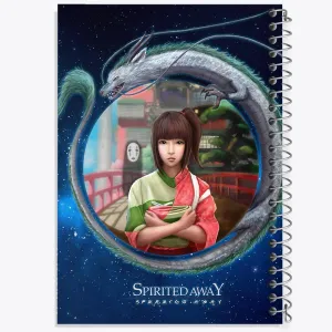 دفتر انیمه شهر اشباح (Spirited Away)