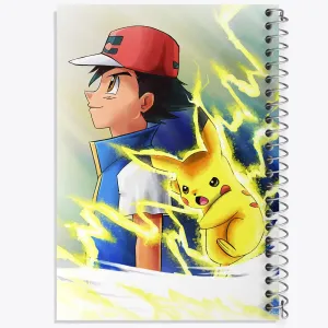 دفتر انیمه پوکمون (Pokemon)