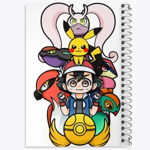 دفتر انیمه پوکمون (Pokemon)