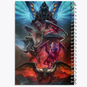 دفتر بازی شکارچی هیولا (Monster Hunter)