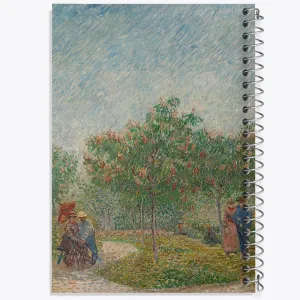 دفتر باغ با زوج های خواستگار ونسان ونگوگ (Van Gogh)