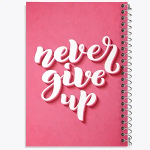 دفتر Never Give Up