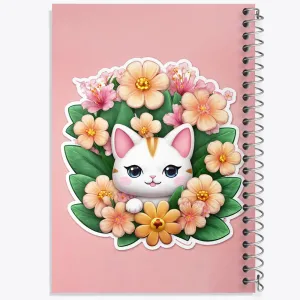 دفتر گربه کیوت