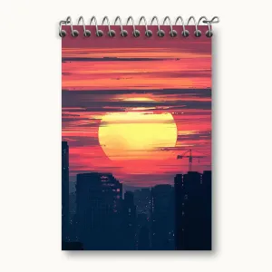 دفتر یادداشت غروب