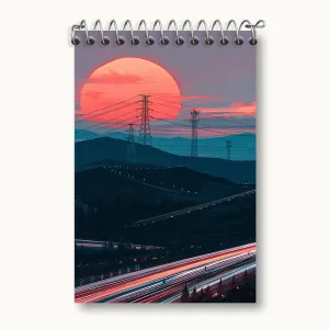 دفتر یادداشت غروب