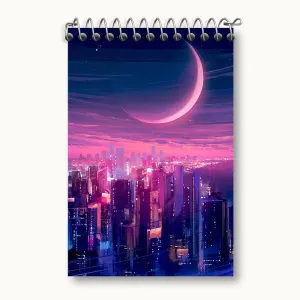 دفتر یادداشت ماه و شهر