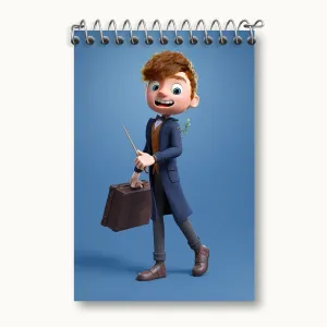 دفتر یادداشت شخصیت کارتونی