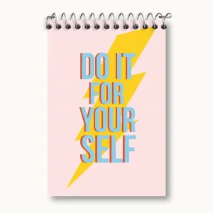 دفتر یادداشت Do It For Your Self